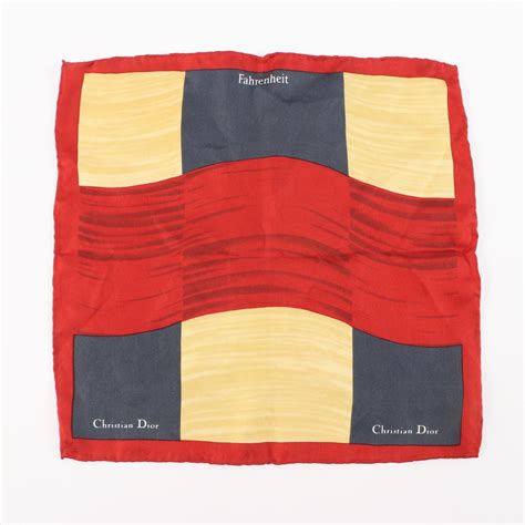 Christian Dior silk squares